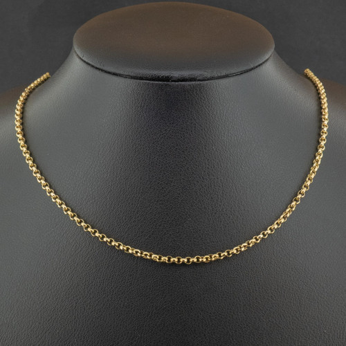 9ct yellow gold inch - inch, fine