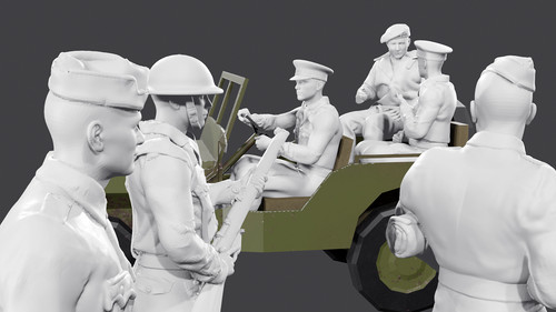Wwii monty pows normandy - wwii,
