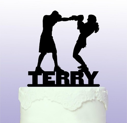 Personalised boxing acrylic - personalised,