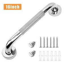 Anti Slip Safety Grab Bar Handle Chrome Stainless Steel Bath Shower Hand Rail