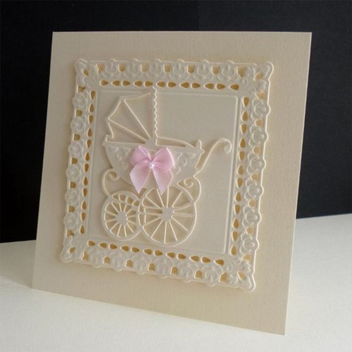 Baby carriage cutting - carriage, dies