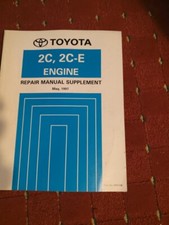 Toyota Workshop Manual 2C 2C-E
