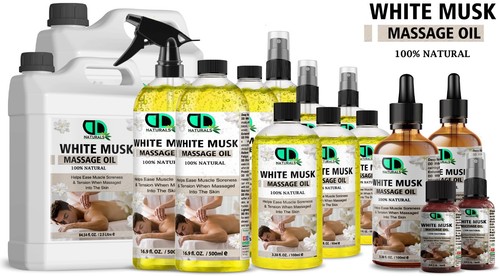 White musk massage oil - musk, –