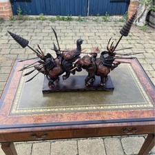 Antique Thai Carved War