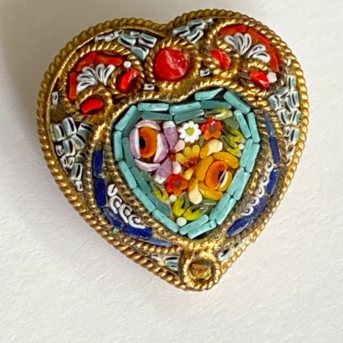Antique italy micro mosaic - italy,