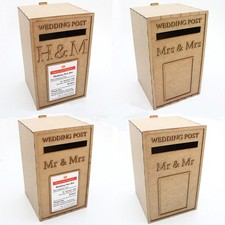 Wedding Mail Post Box - Royal