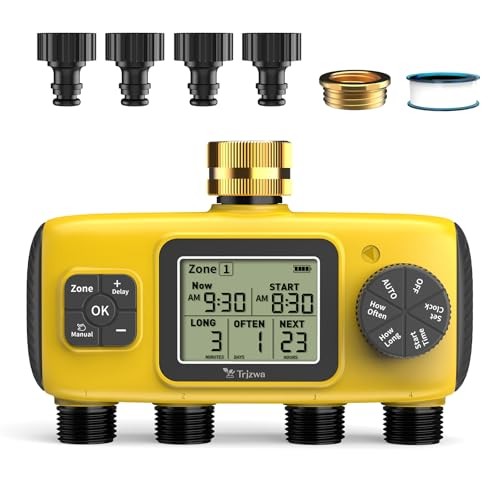 Four port water timer for - timer,