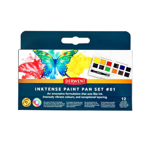 Derwent inktense paint pan - inktense,