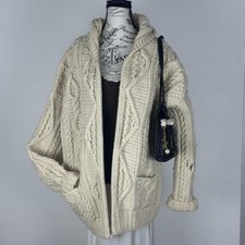 Hand Knit Aran Fisherman