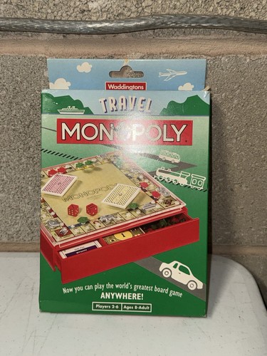 Waddingtons travel monopoly - waddingtons,