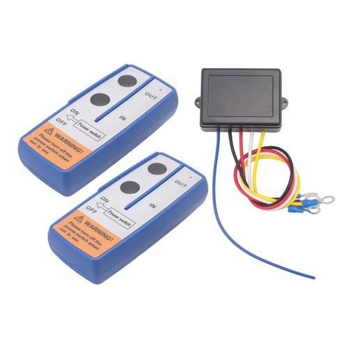 Recovery winch remote control - winch,