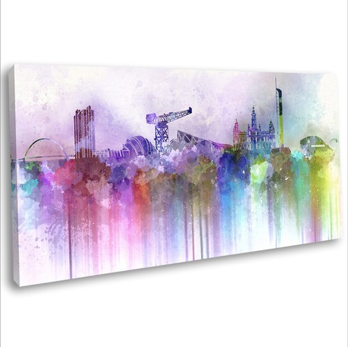Glasgow panoramic skyline - glasgow,