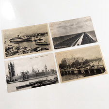 Lot of 4 Vintage Black & White