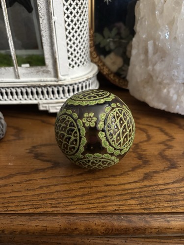Decorative ceramic green - ceramic,