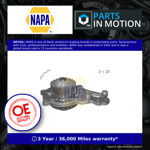Water pump fits - fits, fiesta
