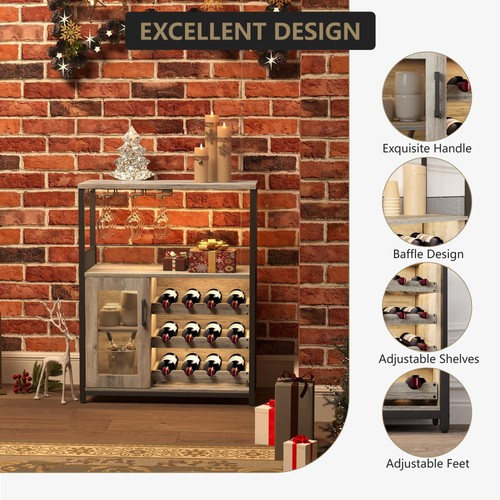 Wine rack drinks cabinet - rack,