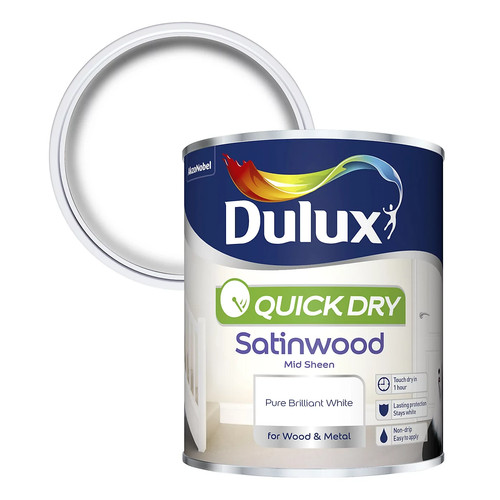 Dulux quick dry - dulux, satinwood