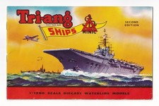 Tri-ang Triang Ships Catalogue from 1960 Second Edition Near Mint