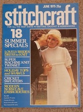 Stitchcraft  Magazine September 1976, Knitting, Crochet And Homemaking