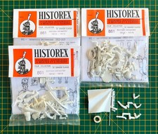 HISTOREX 54mm British Line Infantry 1812-1815 - 3x vintage model kit 861