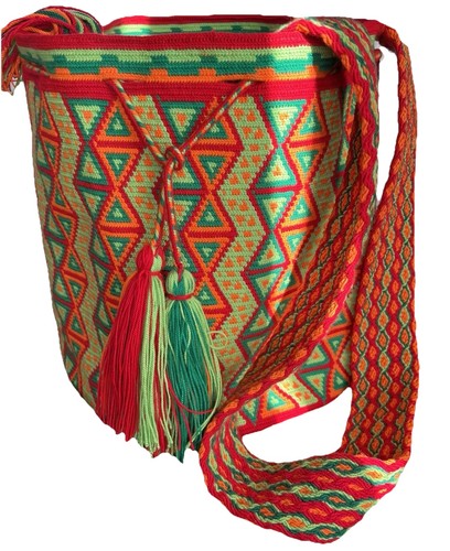 Wayuu mochila bag extra - wayuu, large