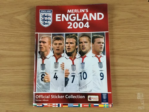 Sticker album merlin - album, england