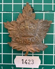 Canadian Forces Cap Badge EB-1423