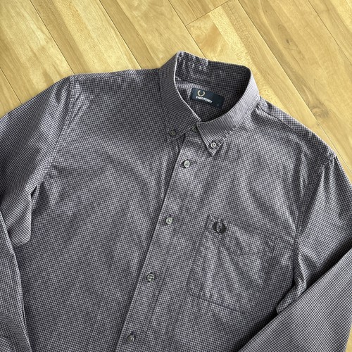 Fred perry gingham shirt check - shirt,