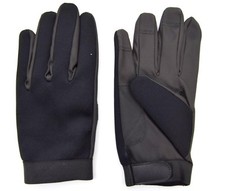 Special Ops Skin Tight Glove Full Black Tactical Neoprene Gloves SAS UKSF Style
