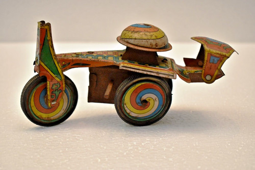 Vintage wind boy riding - boy,