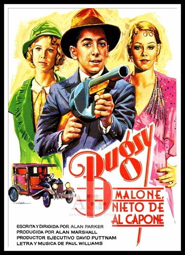 Bugsy malone movie poster - bugsy,