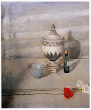 Iceland Poppies Vanessa Bell print in 11 x 14 mount ready to frame SUPERB