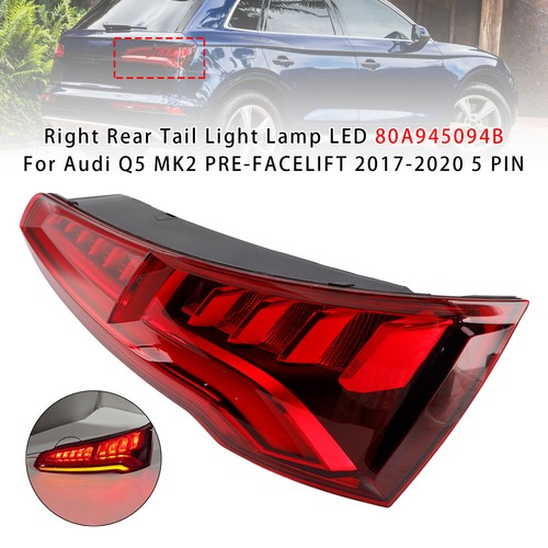 Right rear tail - right, lamp