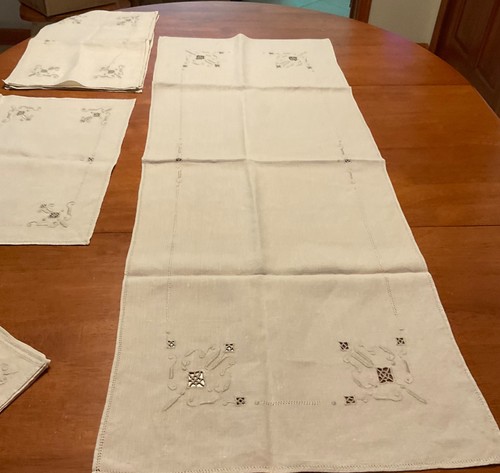 Vintage linen handembroidered - vintage,