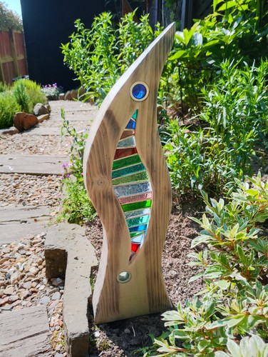 Small stained glass garden - small,