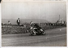 1951 Isle of Man Senior Race No 21 J Lockett 500 Norton Photo 6x4 Inch