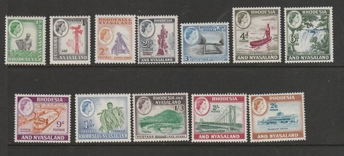 Rhodesia nyasaland 1959 62 - &,