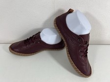 Lunar Red Burgundy Leather