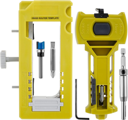Door hinge jig - hinge, &