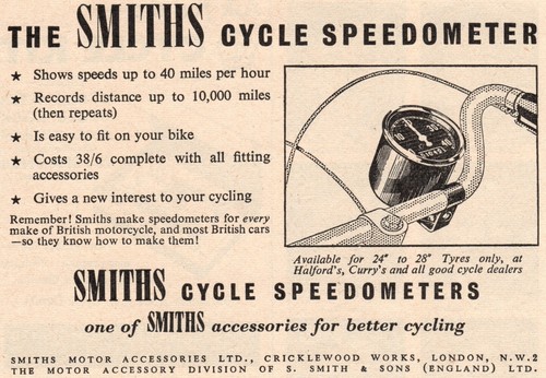 Vintage smiths cycle - vintage,