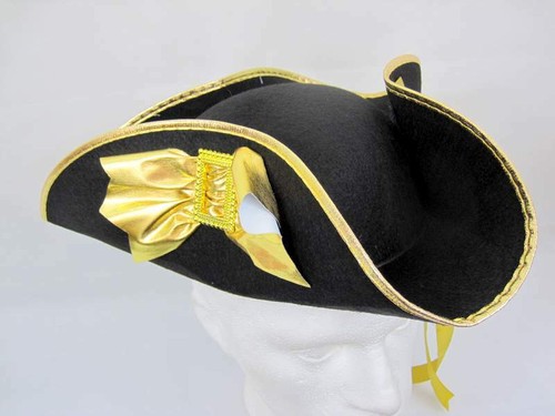 Tricorn hat fancy dress - -,