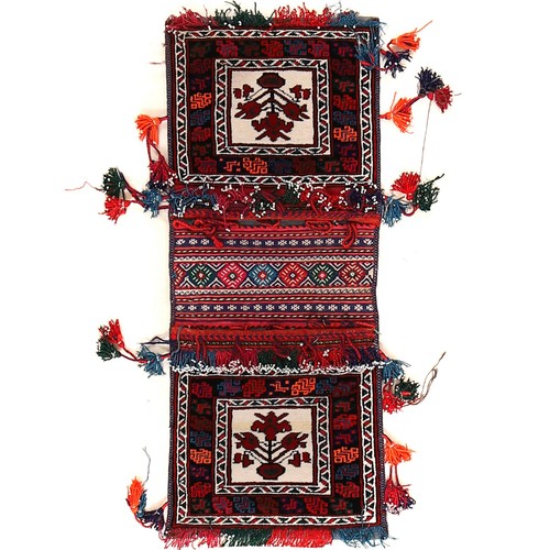 Vintage saddle bag tribal - bag,