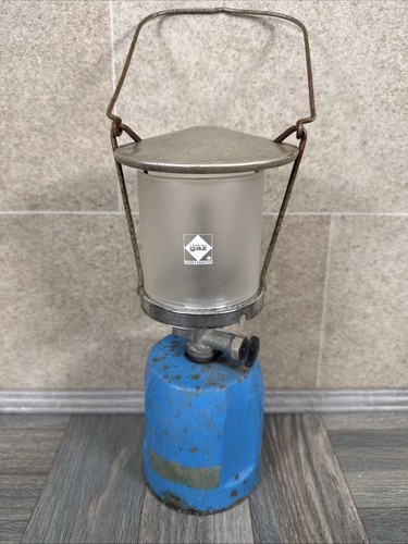 Vintage camping gaz lantern - vintage,