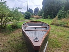 12ft traditional, clinker,rowing boat,fishing boat,tender,100% handmade UK, 