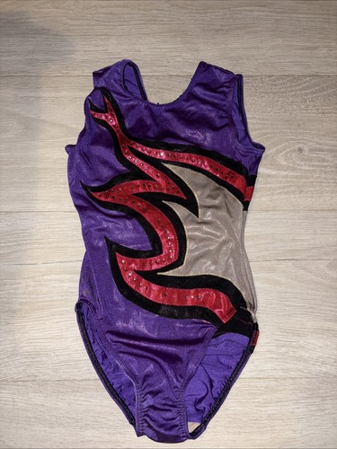 Milano purple shiny gymnastics