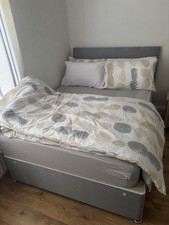 Double Bed and Mattress Set