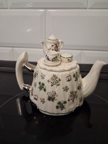 Portmerion miniature teapot - portmerion,