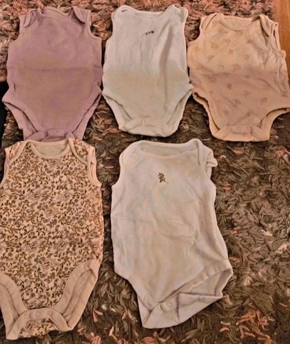 Baby girl sleeveless - baby, bodysuits