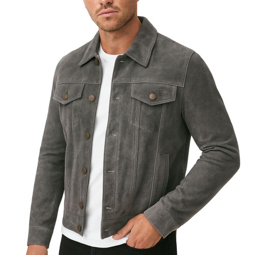 Men genuine suede - men's,