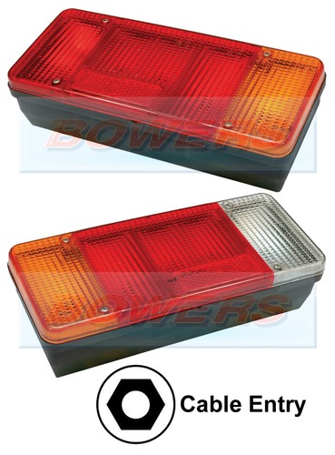 Rear tail lights lamps - 2x,